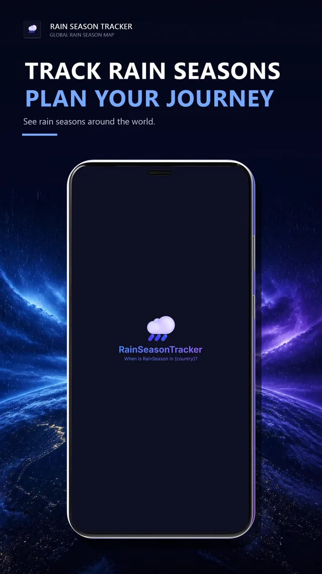 Rain Season Tracker app
