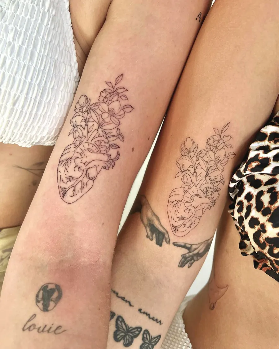 Fine line tattoo by Bali Famous Ink in Bali